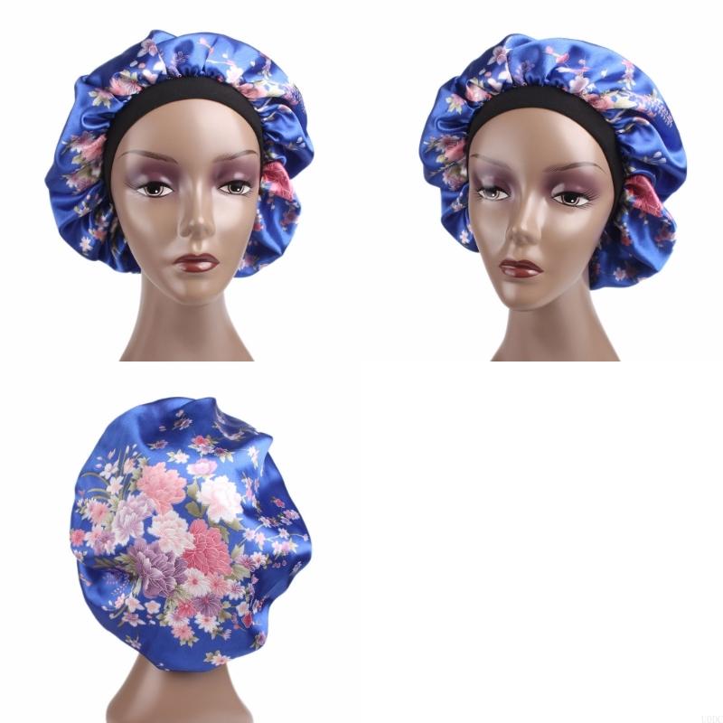 Hair Care Daily Routine - Hair Sleep Bonnet with Wide Band,