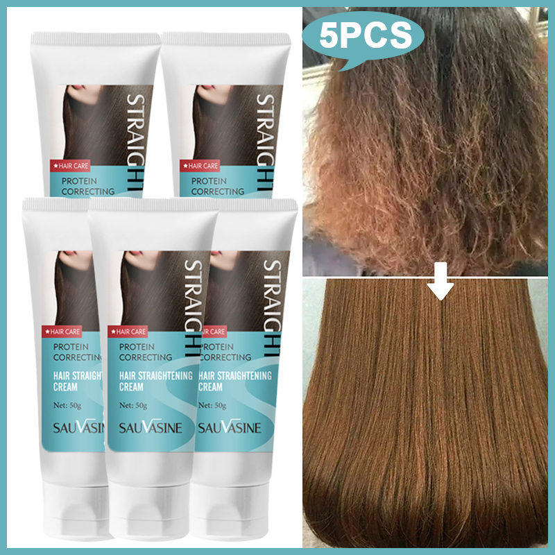 Hair Care Natural Ingredients - 5PCS Professional Keratin Smoothing Hair Treatment