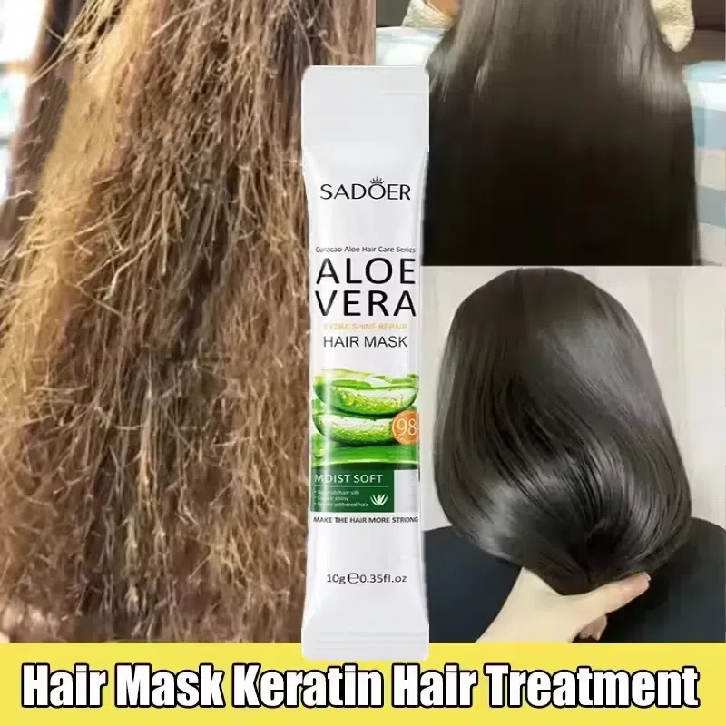 Hair Care With Aloe Vera - 5 Seconds Fast Repairing Nourish Hair