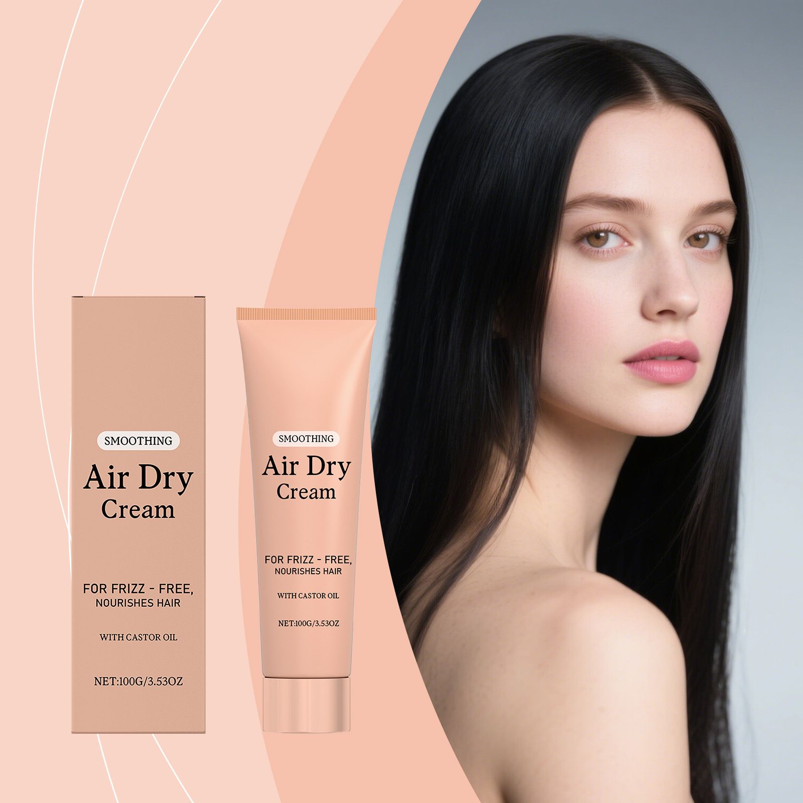 Hair Care Cream - Air Dry Smoothing Hair Cream Anti