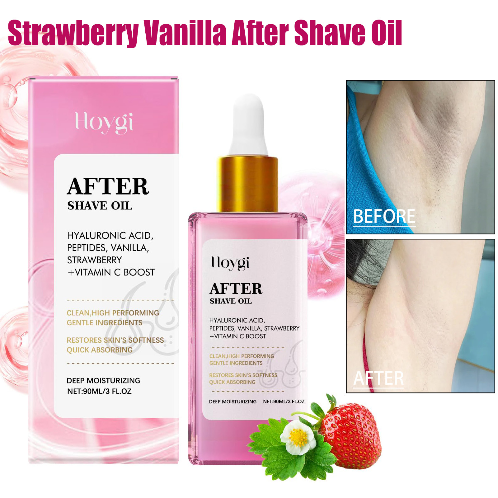 After Shave Oil Strawberry Sce - огляд і ціна Hair Care Cream