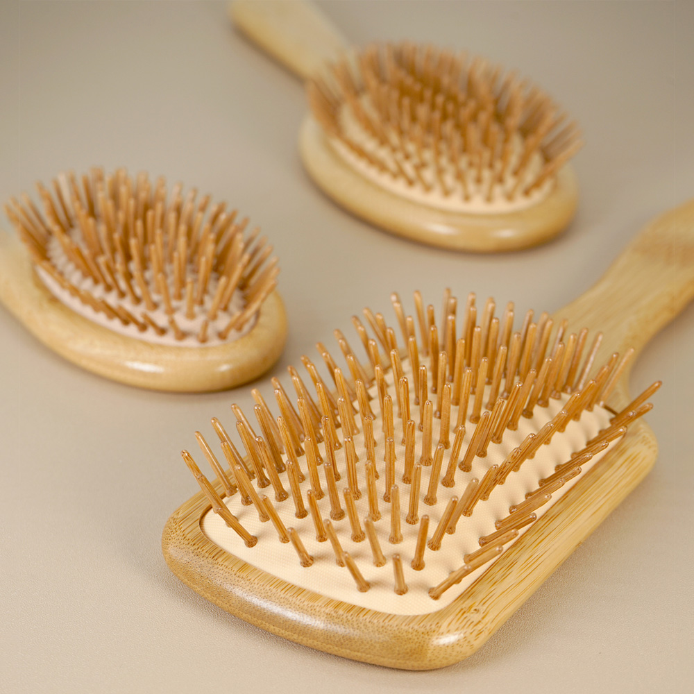 Bamboo Hair Brush Detangling B - огляд і ціна Hair Care Daily Routine