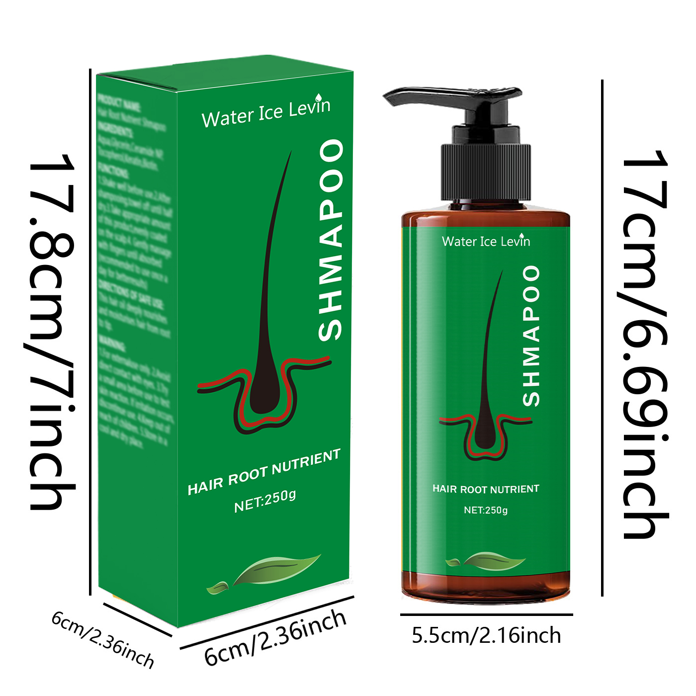 Root Nourishing Shampoo 250g,  - огляд і ціна Hair Care Natural Ingredients