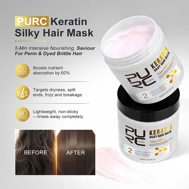 PURC Keratin Treatment Hair Ca - огляд і ціна Hair Care Cream