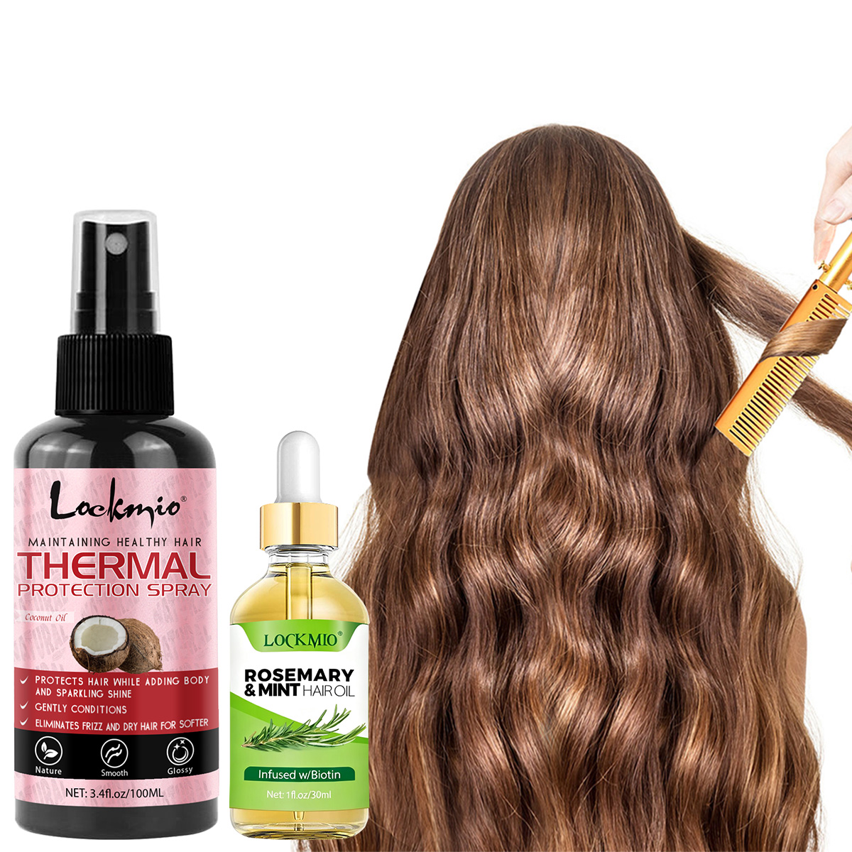 Heat Protection Spray Deep Nou - огляд і ціна Heat Protectant Spray