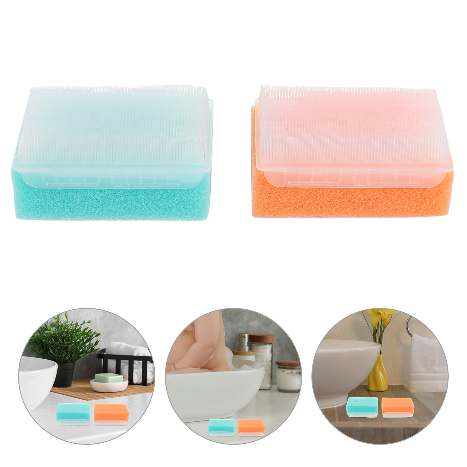 2pcs Baby Wash Brush Sponge Ge - огляд і ціна Hair Care Baby