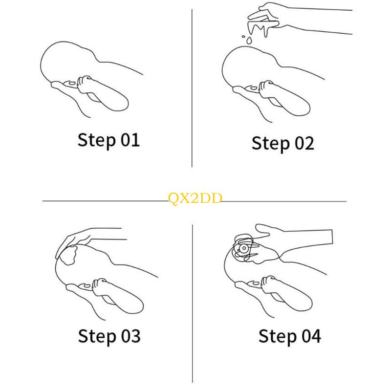QX2D Baby Silicone Shampoo Bru - огляд і ціна Hair Care Baby