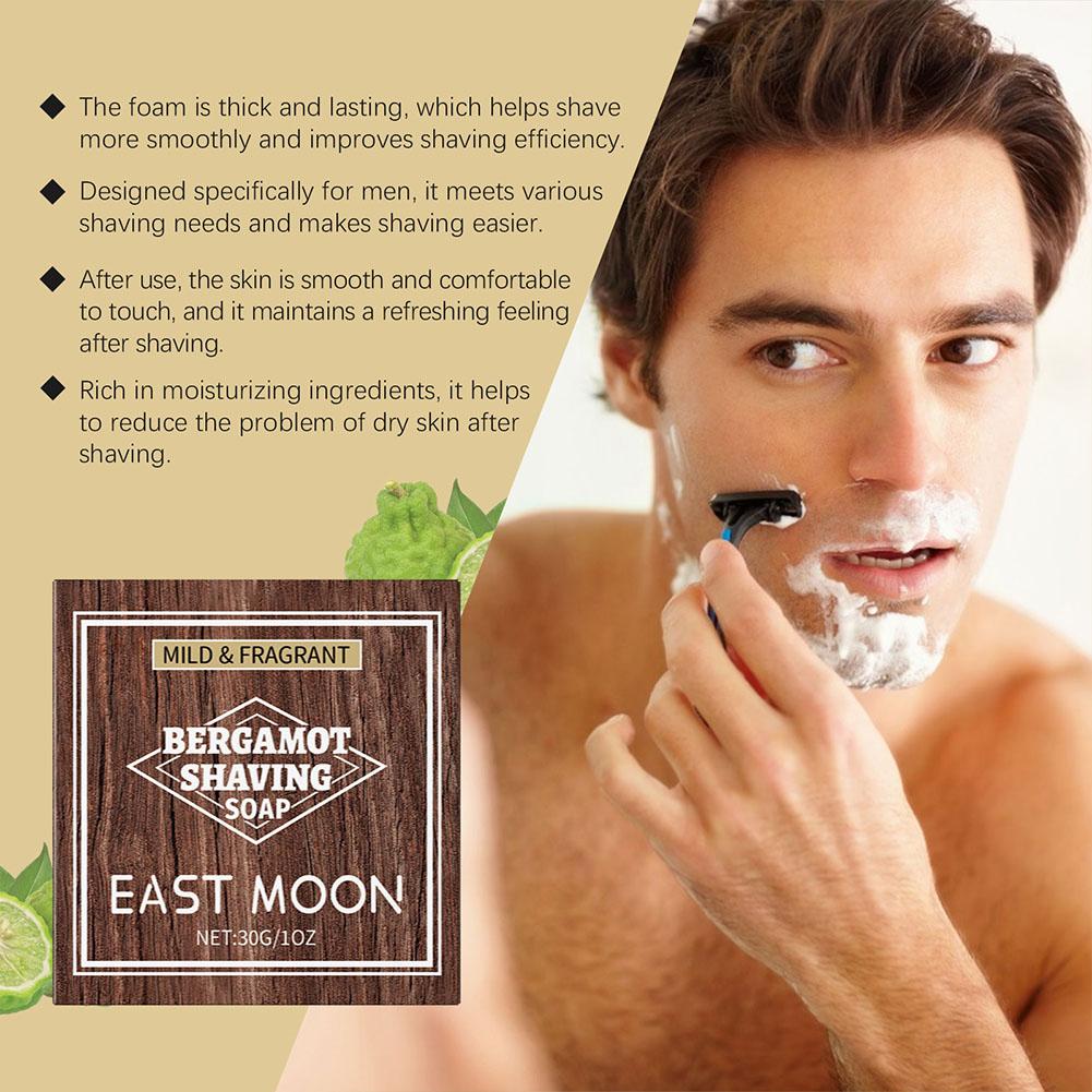 Bergamot Shaving Soap for Men  - огляд і ціна Hair Care Cream