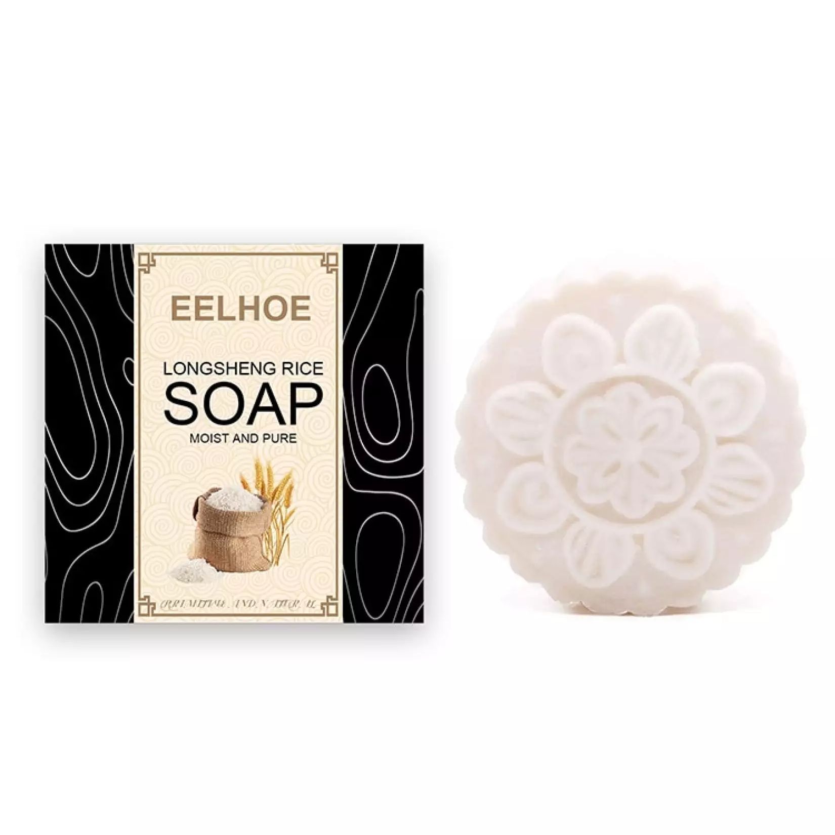 EELHOE Rice Soap Shampoo Handc - огляд і ціна Hair Care Natural Ingredients