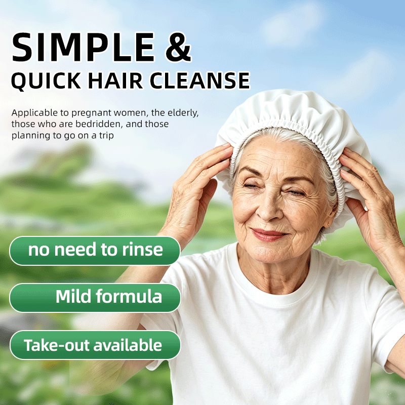 Disposable Waterless Shampoo C - огляд і ціна Hair Care With Aloe Vera