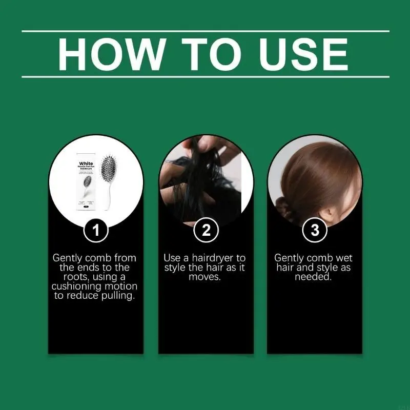 Boar Bristles And Nylon Brush  - огляд і ціна Hair Care Daily Routine